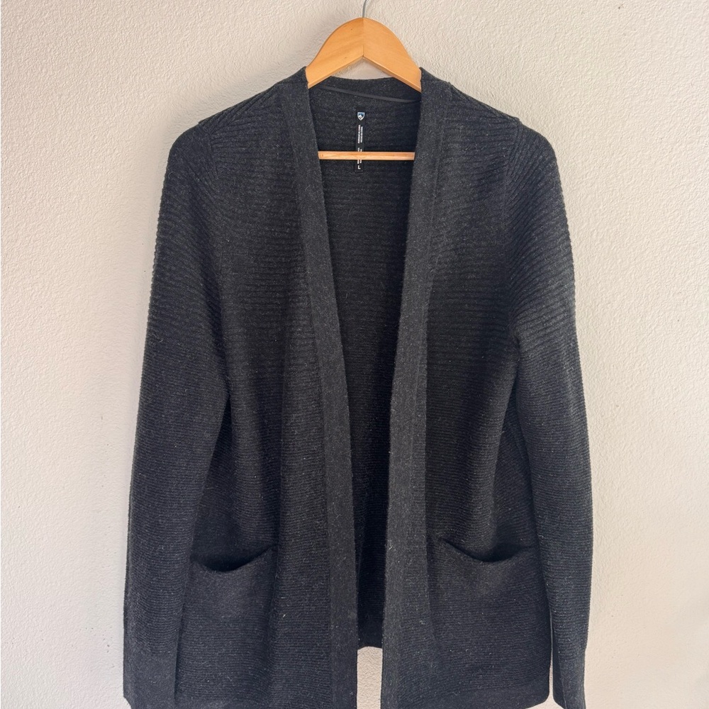 Kuhl Black Women's Cardigan Sweater